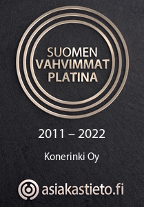 Suomen Vahvimmat Platina 2011-2022 Konerinki Oy - asiakastieto.fi
